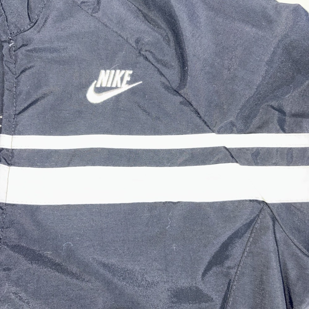 Vintage Nike 2-Piece Tracksuit Set Black White XS Zip Jacket & Pants 331139-010 - Picture 9 of 13